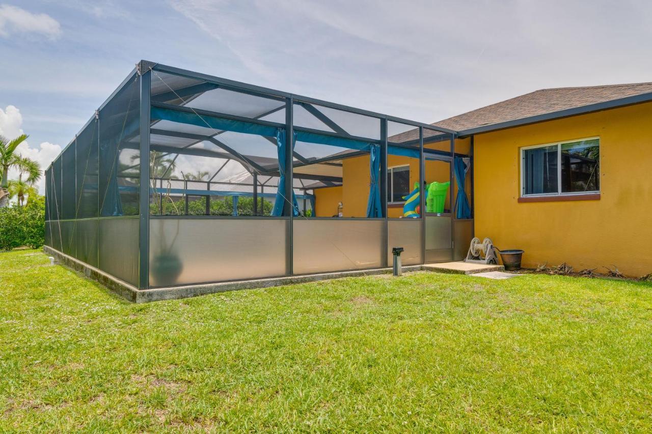 Pet-Friendly Cape Coral Vacation Rental With Lanai! ภายนอก รูปภาพ